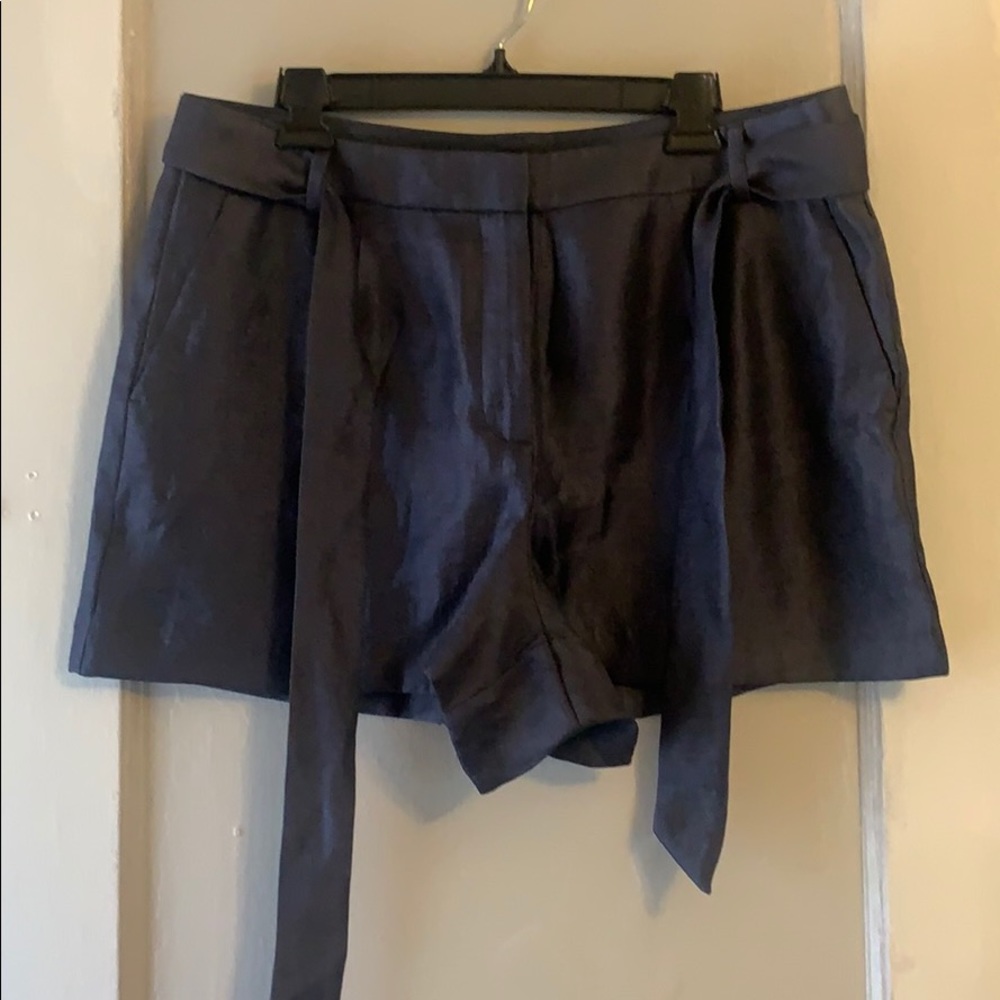 Loft shimmery blue shorts